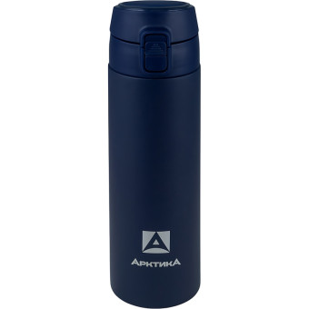 Термос Арктика 500 мл синий (с замком)