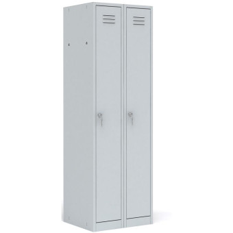 Шкаф для одежды металлический ШРМ-22М медицинский (600х500х1860 мм)