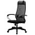 Кресло для руководителя стандартное Ergolife чёрное (сетка, пластик)
