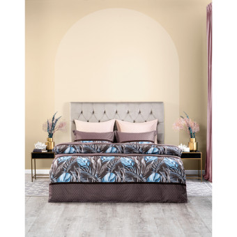 Постельное белье Cassia ИЗМИР 1006.01204 (евро, сатин)