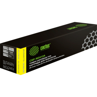 Картридж лазерный Cactus CSP-W2412A 216A для HP жёлтый совместимый Картридж лазерный Cactus CSP-W2412A 216A для HP жёлтый совместимый