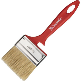 Кисть малярная плоская Matrix из натуральной щетины 70x12 мм (83353)