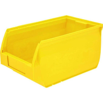 Ящик (лоток) универсальный полипропиленовый Verona 250х150х130 мм желтый