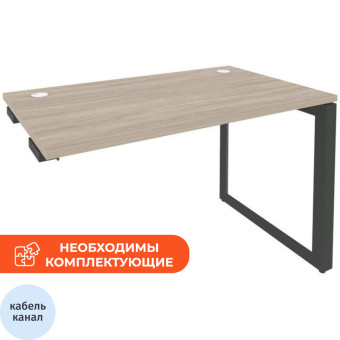 Стол прямой ONIX-О O.MO-SPR-2.7 (дуб аттик/антрацит, 1180х720х750 мм)