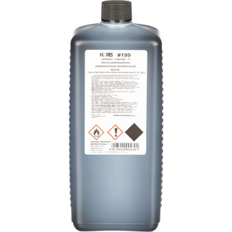 Краска штемпельная Noris универсальная 199Е черная 1000 г