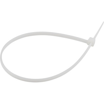 Стяжка (хомут) Эра 400x7.6 белая 100 штук в упаковке (NO-225-166)