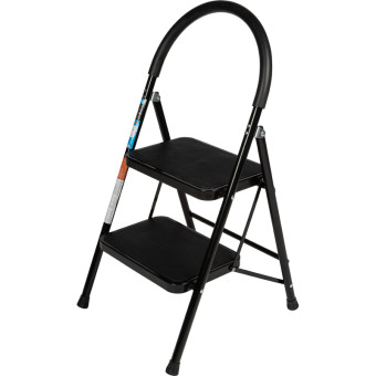 Стремянка стальная 2 ступени TOPFORT