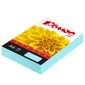 Бумага цветная для печати Комус Color океан пастель (А4, 80 г/кв.м, 500 листов)