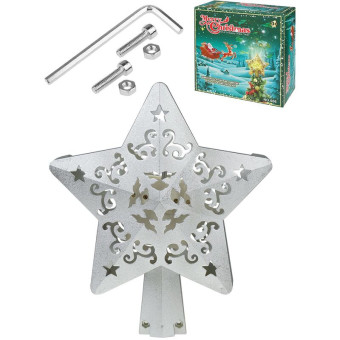 Верхушка на елку Miland Чудесная звездочка с проекцией