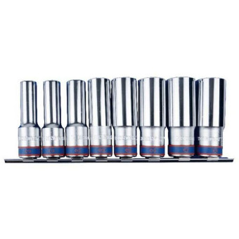 Набор головок торцевых King Tony 12-24 мм 1/2" 8 предметов (4208MR11)