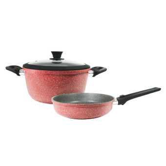 Набор посуды Panairo The Brusnika литой алюминий 3 предмета