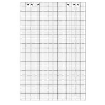 Бумага для флипчартов Attache 67.5х98 см белая 20 листов в клетку, белизна 105%, плотность 80 г/кв.м, 5 блоков в упаковке