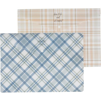 Папка-конверт на кнопке Attache Selection Casual А4 180 мкм (2 штуки в упаковке)