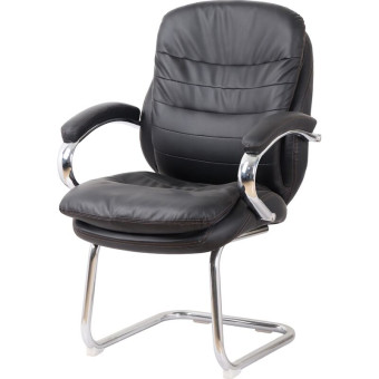 Конференц-кресло Easy Chair 515V PU чёрное (экокожа,  металл)