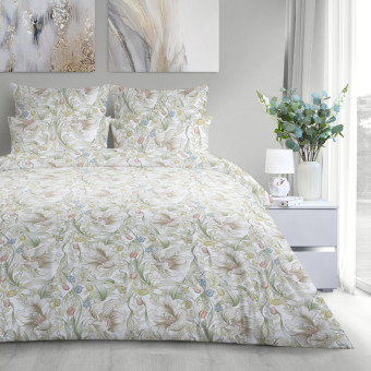 Пододеяльник евро Verossa Blossom 200x220 см сатин 145 г/кв.м  разноцветный