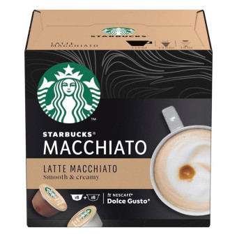 Кофе в капсулах для кофемашин Starbucks Latte Macchiato (12 штук в упаковке)
