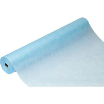 Простыня одноразовая White line нестерильная рулонная с перфорацией 200  x 80 см голубая (100 штук в рулоне)