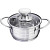 Кастрюля Regent inox Linea Bimbo vitro 0.7 л нержавеющая сталь с крышкой