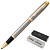 Роллер Parker IM Core Brushed Metal GT цвет чернил черный цвет корпуса серебристый (артикул производителя 1931663)
