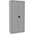Шкаф металлический (архивный) для документов ШРА-21 850.4 серый  (850х400х1850 мм)