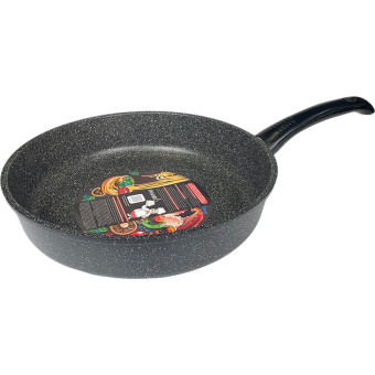 Сковорода Panairo Chief алюминий/мраморное покрытие 26 см