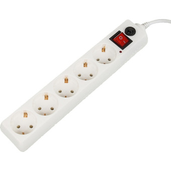 Сетевой фильтр Buro 500SH-1.8-W на 5 розеток 1,8 м (992284)