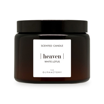 Свеча ароматическая The Olphactory 9х11 см белая