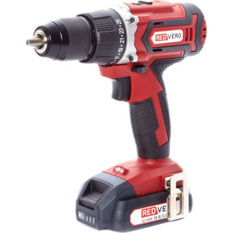 Дрель-шуруповёрт аккумуляторная Redverg RD-S18/U 2 АКБ х Li-ion (18В, 2  Ач)+ЗУ в кейсе