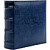 Фотоальбом Veld co синий бумажные кармашки с мемо (117409)