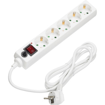 Сетевой фильтр BigTech CD5-1,8W15 на 5 розеток 1.8 метра