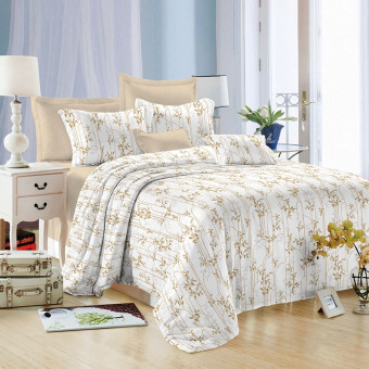 Комплект постельного белья Эльф Satin Collection Дарья 1.5-спальное  микросатин 70x70 см