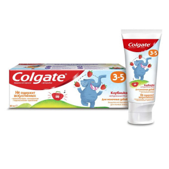 Зубная паста детская Colgate клубничная 60 мл