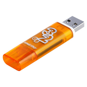 Флеш-память USB 2.0 32 ГБ Smartbuy Glossy (SB32GBGS-Or) Флеш-память USB 2.0 32 ГБ Smartbuy Glossy (SB32GBGS-Or)