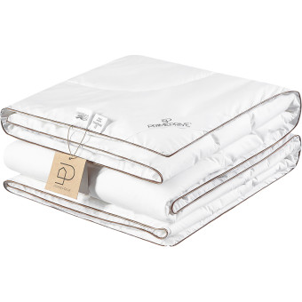 Одеяло 2-спальное Prime Prive Дувед 172x205 см стёганое с кантом белое