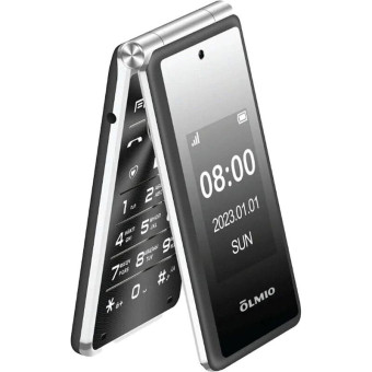 Мобильный телефон Olmio F50 черный (46408)