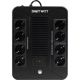 Источник бесперебойного питания Smartwatt UPS Safe Pro 600 (3703020270002) Источник бесперебойного питания Smartwatt UPS Safe Pro 600 (3703020270002)