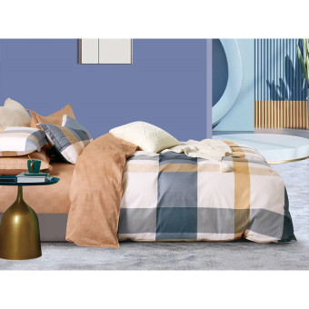 Комплект постельного белья Cleo Satin de Luxe евро сатин 50x70/70x70 см  (31/0100-SK)