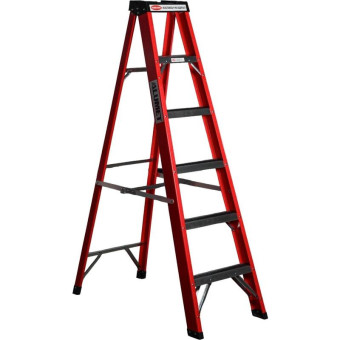 Стремянка стеклопластиковая 5 ступеней Алюмет (SF 1005)