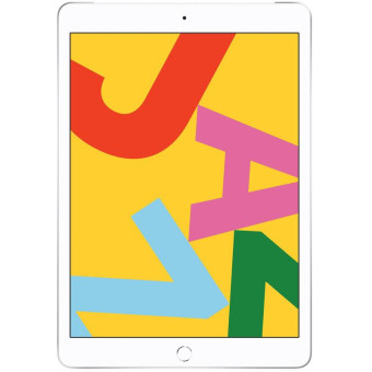Планшет Apple iPad 10.2 (2019) Wi-Fi + Cellular 128 Гб серебристый (MW6F2RU/A)