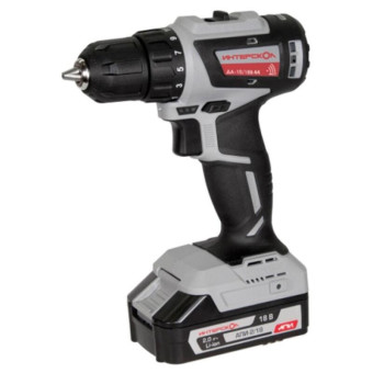 Дрель-шуруповерт безударная аккумуляторная Интерскол ДА-10/18В МиниМАКС 18 В Li-ion 2 АКБ 2.5 Ач+ЗУ (759.2.2.45)