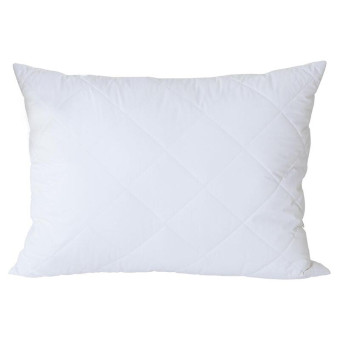 Подушка Командирская 50х68 см новолон/микрофибра со стежкой