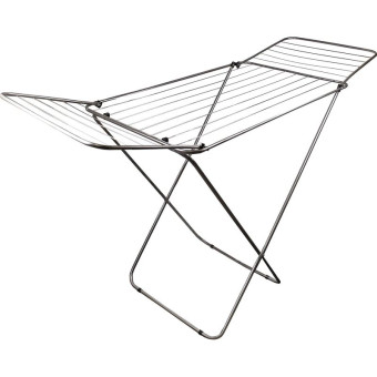 Сушилка для белья напольная складная Vepsmann VN-402 (166x53x87 см) серая