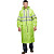 Плащ влагозащитный Тайфун ПВХ на молнии лимонный с СОП (размер 56-58,  рост 170-176)
