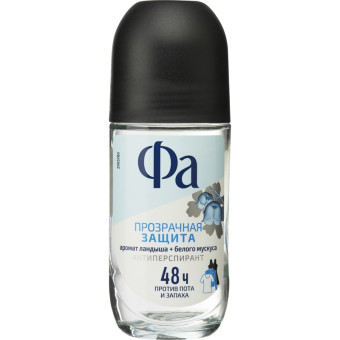 Дезодорант-антиперспирант женский Fa Прозрачная Защита шариковый 50 мл