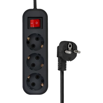 Сетевой фильтр Progix на 3 розетки 10 метров (SF3PB10)