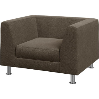 Кресло Evolution коричневое (ткань)