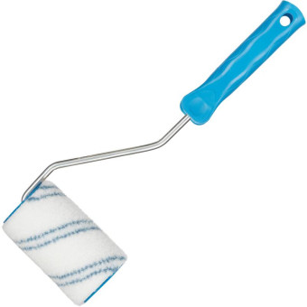 Валик малярный с ручкой TOPFORT Lazura 90 мм нейлон ворс 6 мм