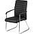 Конференц-кресло Easy Chair 806 VPU черное (экокожа, металл  хромированный)