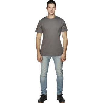 Футболка темно-серая короткий рукав 100% хлопок (размер 48-50 (L))