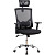 Кресло для руководителя Easy Chair 650 TC чёрное (сетка/ткань, металл)